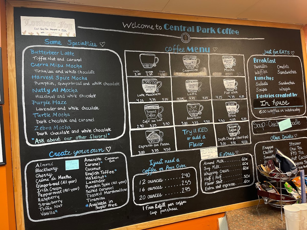 Menu Central Park Coffee Co.-3